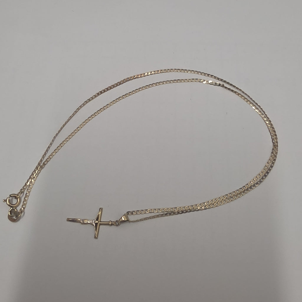 CADENA, DIJE ORO 14 K 2.1 GRMS (SEMINUEVO)