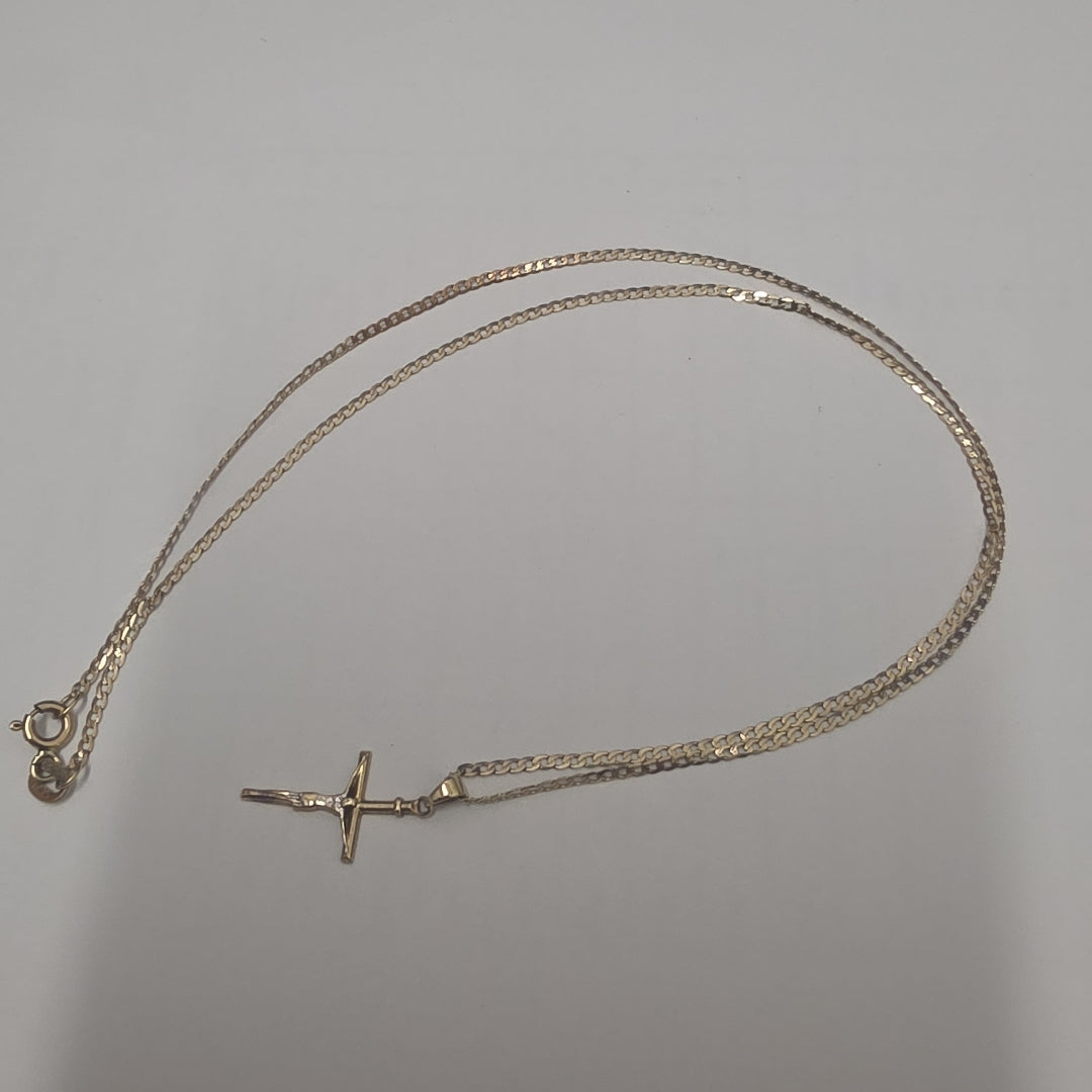 CADENA, DIJE ORO 14 K 2.1 GRMS (SEMINUEVO)