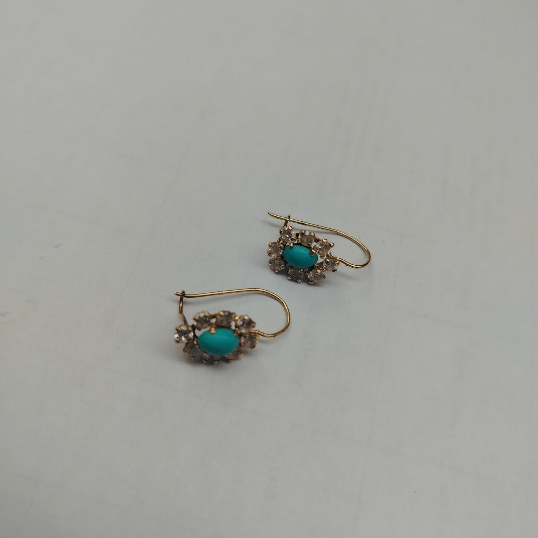 ARETES PAR ORO 14 K 1.7 GRMS (SEMINUEVO)
