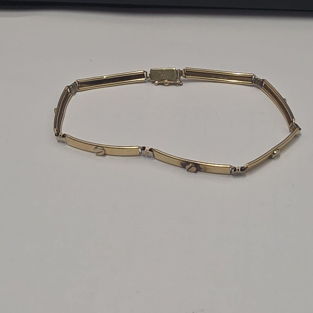 PULSERA ORO 14 K 6 GRMS (SEMINUEVO)