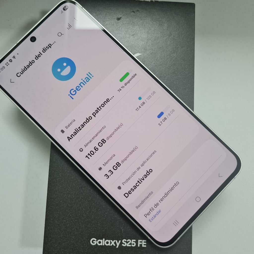 CELULAR SAMSUNG GALAXY S25 FE SM-S731B (2025) 128 GB 8 GB RAM (SEMINUEVO)
