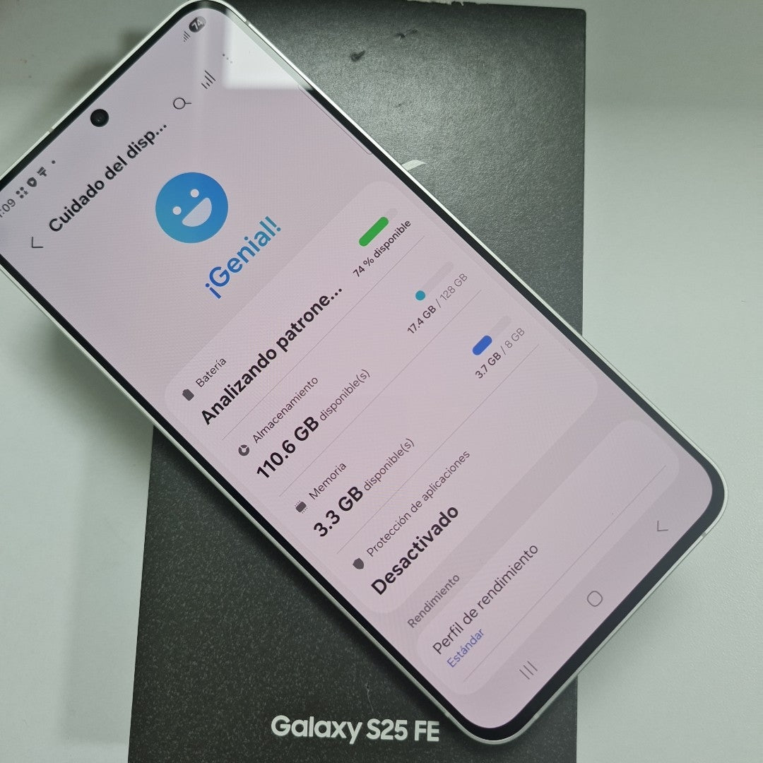CELULAR SAMSUNG GALAXY S25 FE SM-S731B (2025) 128 GB 8 GB RAM (SEMINUEVO)