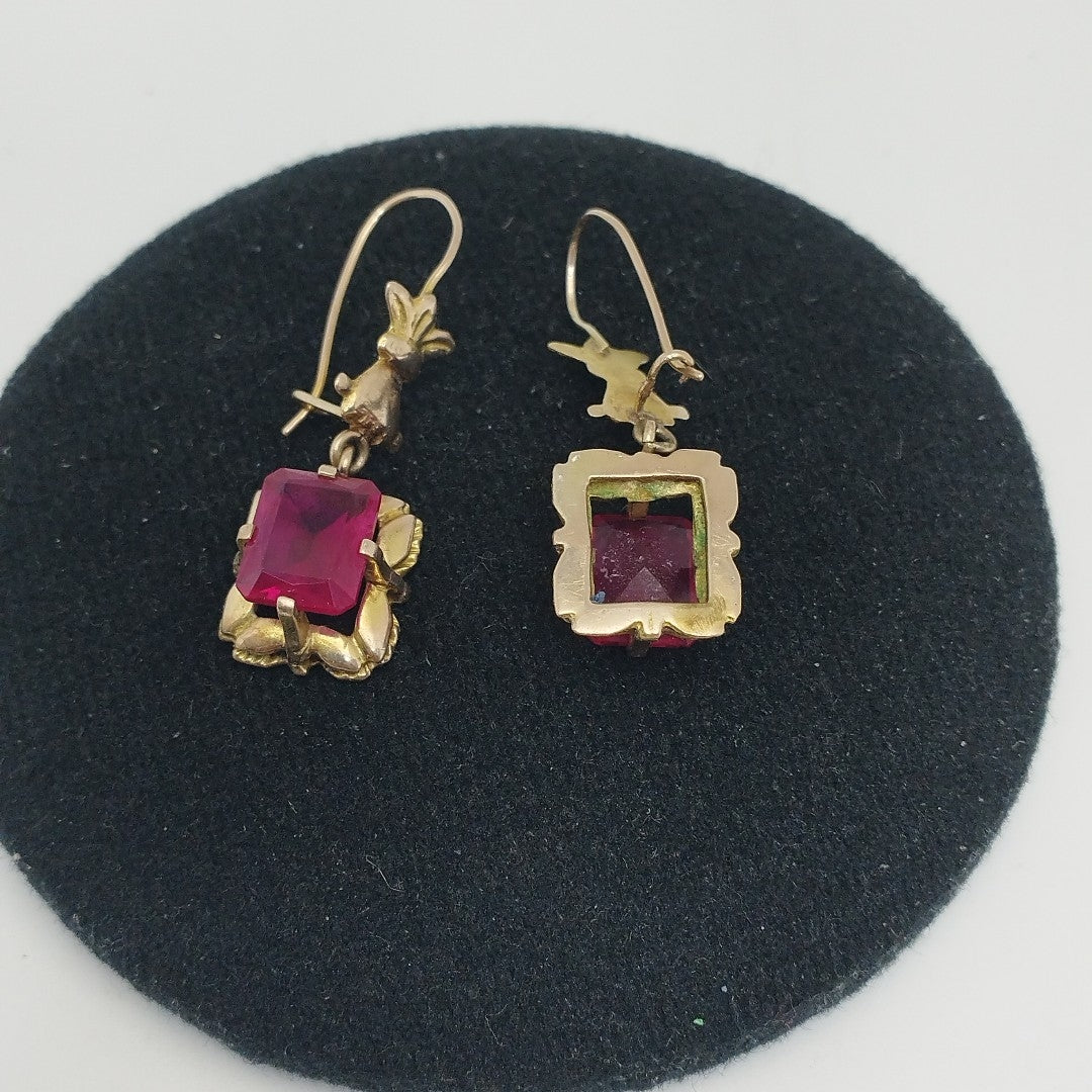 ARETES PAR ORO 8 K 6.6 GRMS (SEMINUEVO)