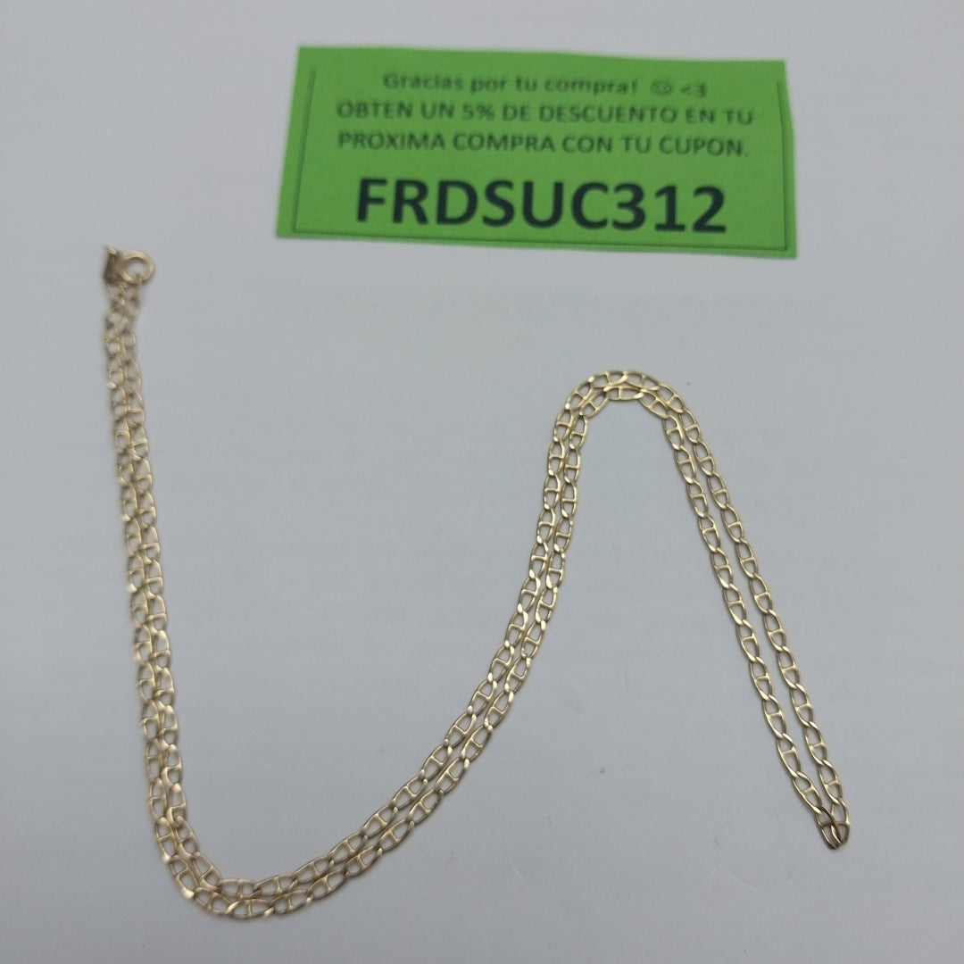 CADENA ORO 14 K 3 GRMS (SEMINUEVO)