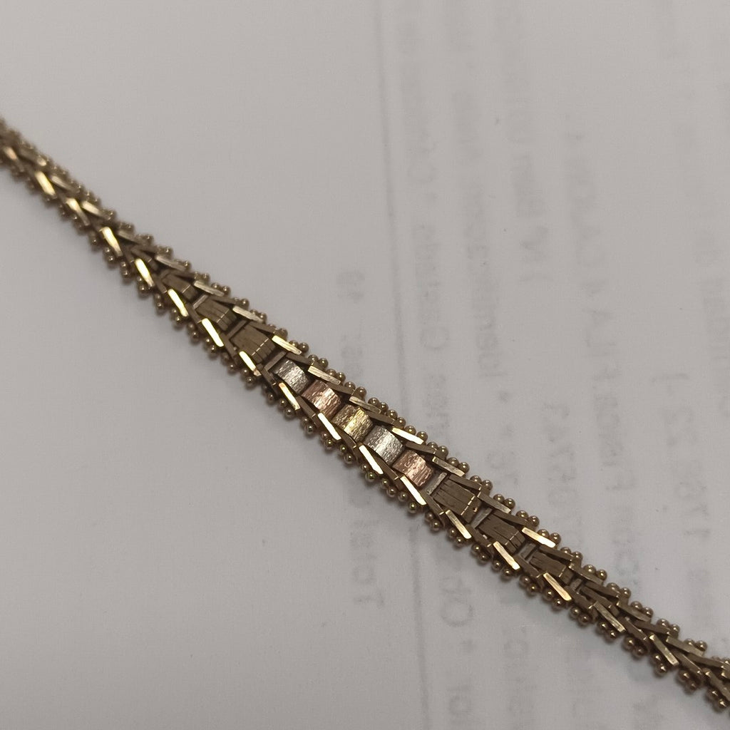 PULSERA ORO 14 K 6.7 GRMS (SEMINUEVO)
