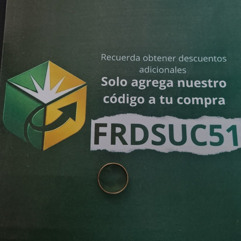 ARGOLLA ORO 14 K 2 GRMS (SEMINUEVO)