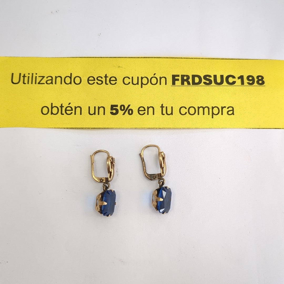 ARETES PAR ORO 14 K 3.9 GRMS (SEMINUEVO)