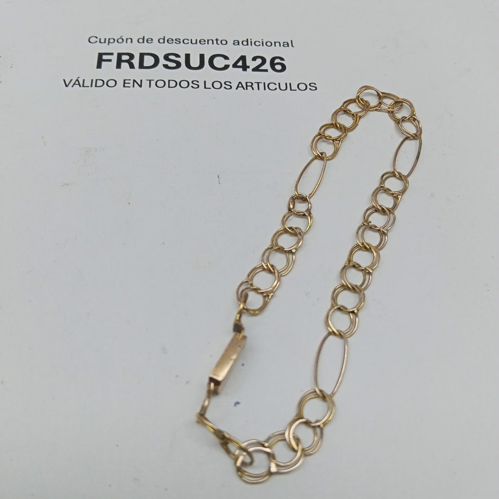 PULSERA ORO 10 K 3.6 GRMS (SEMINUEVO)