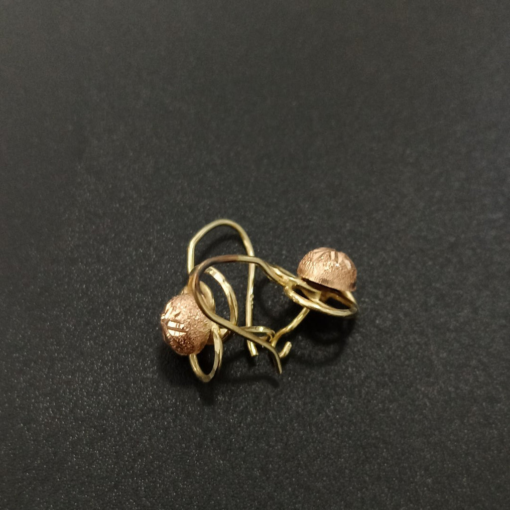 ARETES PAR ORO 14 K 1.7 GRMS (SEMINUEVO)