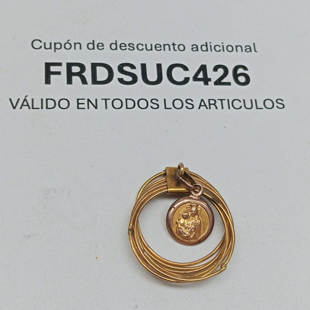 SEMANARIO DE ARGOLLAS ORO 10 K 2.9 GRMS (SEMINUEVO)