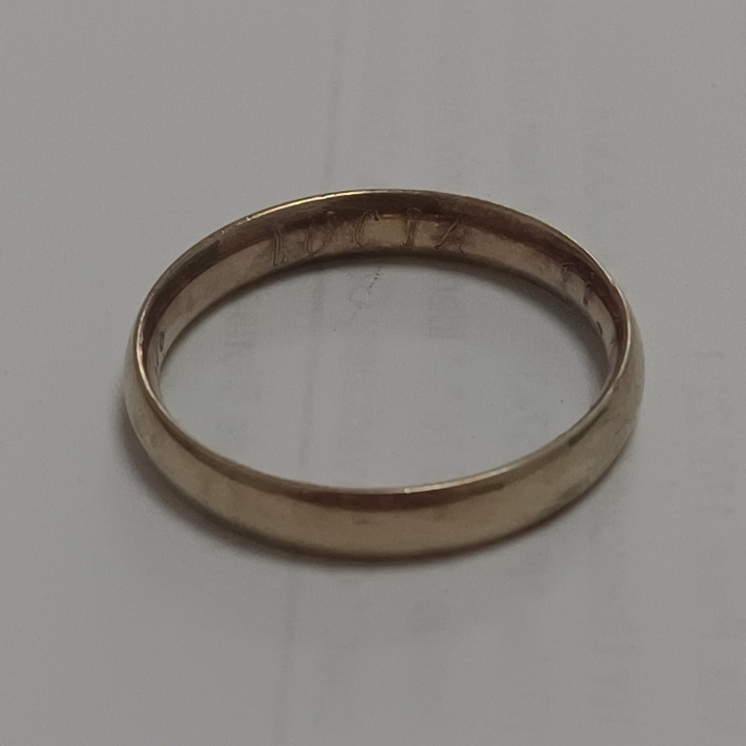 ARGOLLA ORO 14 K 2.5 GRMS (SEMINUEVO)