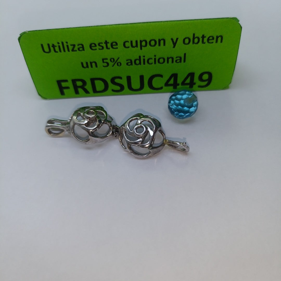 DIJE ORO, ORO BLANCO 14 K 4.1 GRMS (SEMINUEVO)