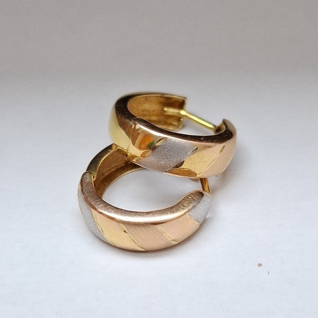 ARRACADAS PAR ORO 14 K 1,90 GRMS (SEMINUEVO)