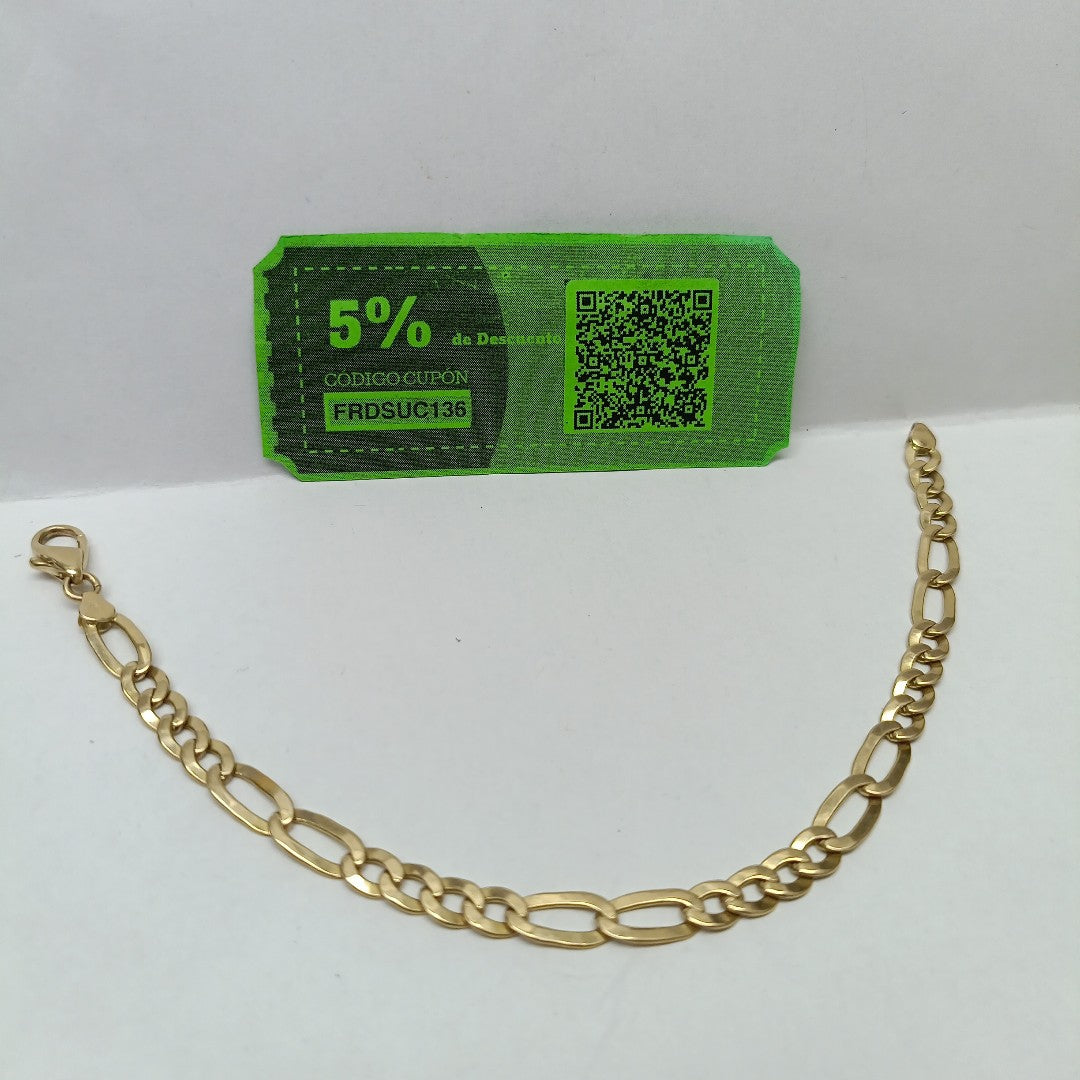 PULSERA ORO 14 K 6.8 GRMS (SEMINUEVO)