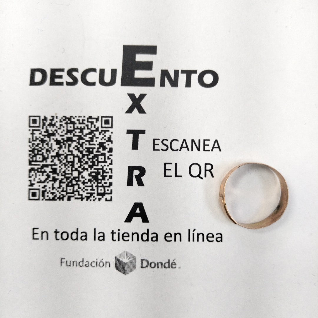 ANILLO ORO 10 K 1.5 GRMS (SEMINUEVO)
