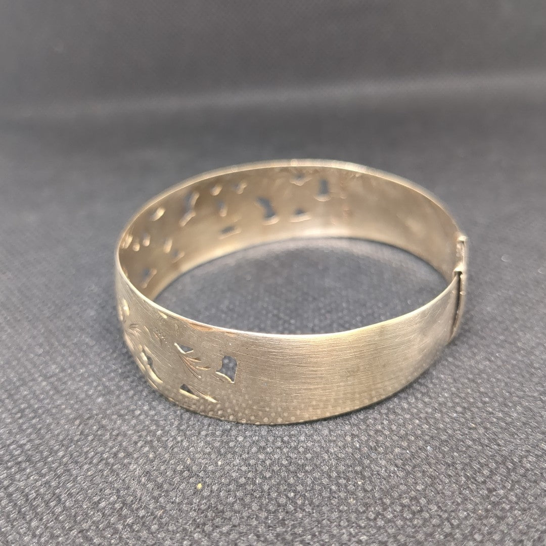 PULSERA RIGIDA ORO 8 K 12.6 GRMS (SEMINUEVO)