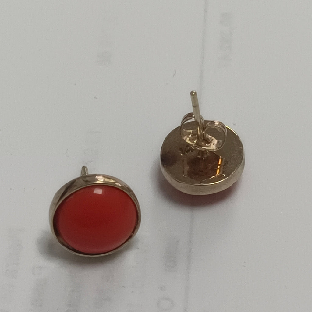 ARETES PAR ORO 14 K 3 GRMS (SEMINUEVO)