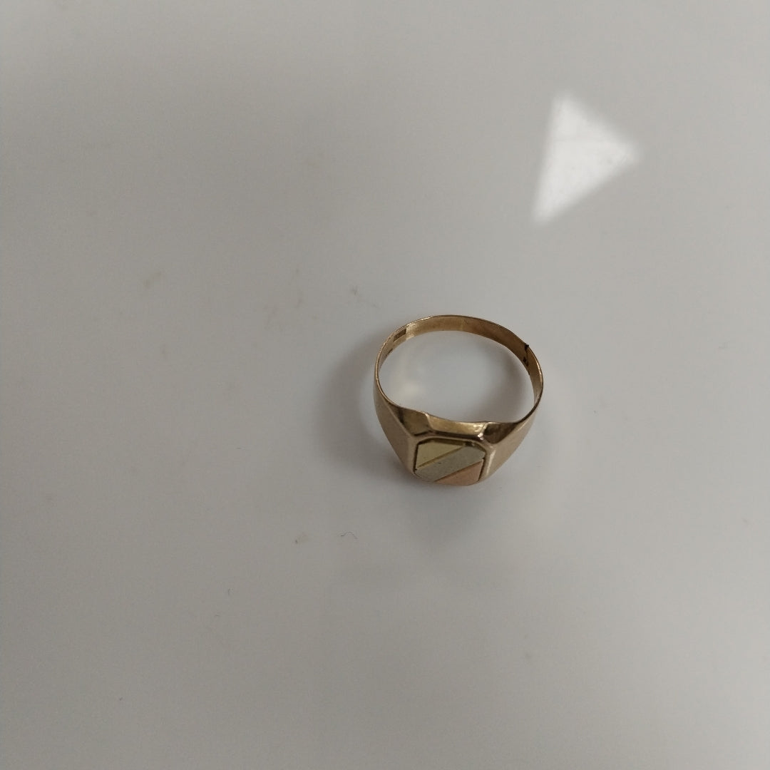 ANILLITO ORO, ORO COMBINADO 8 K 2.6 GRMS (SEMINUEVO)