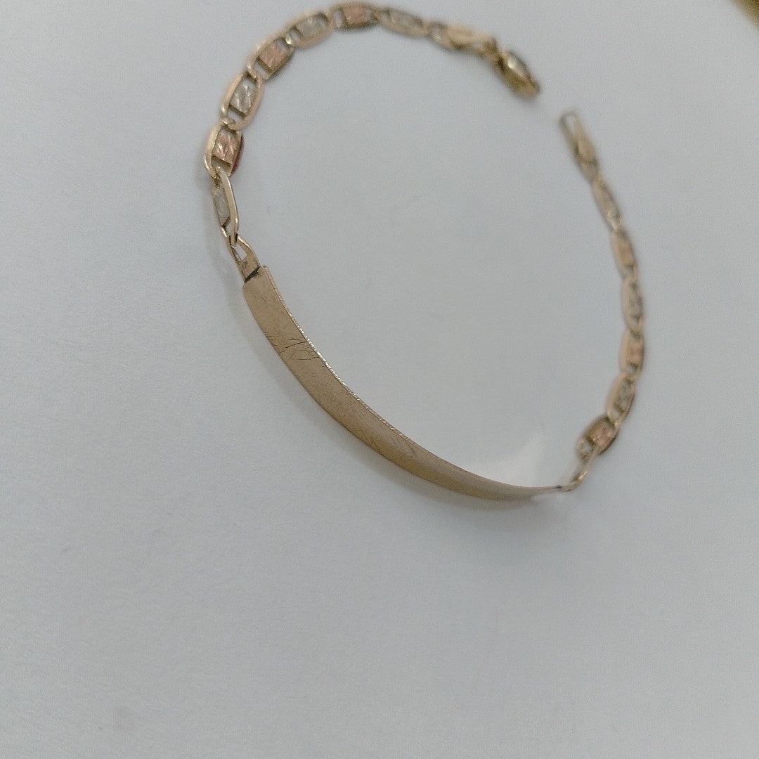 ESCLAVA ORO 10 K 3.8 GRMS (SEMINUEVO)