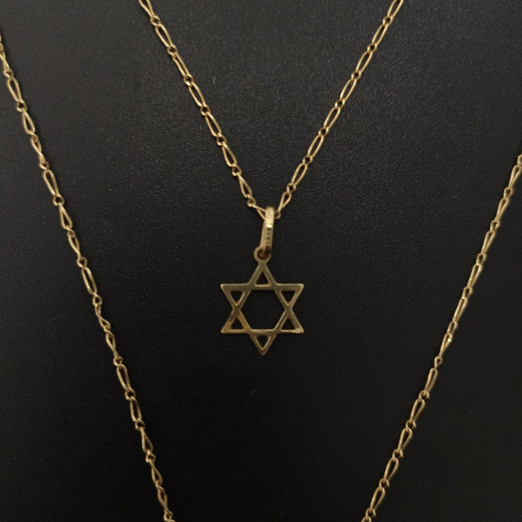 CADENA, DIJE ORO 14 K 3.2 GRMS (SEMINUEVO)