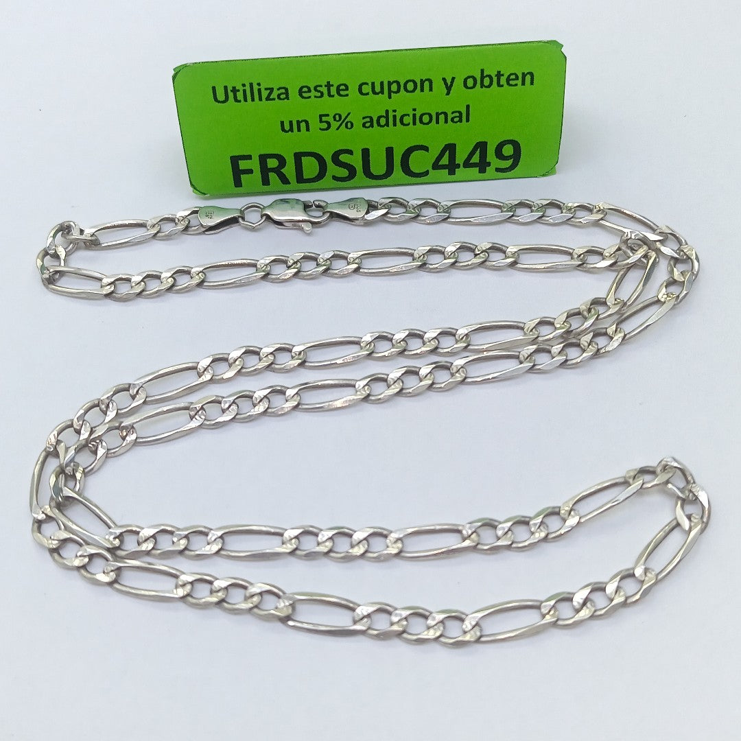 CADENA PLATA 16.3 GRMS (SEMINUEVO)