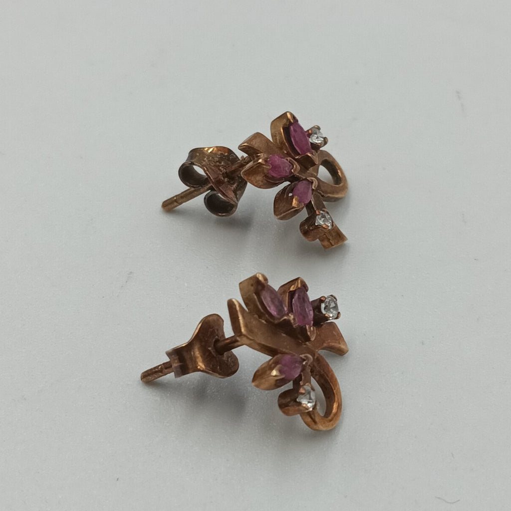 BROQUELES PAR ORO 14 K 2.7 GRMS (SEMINUEVO)