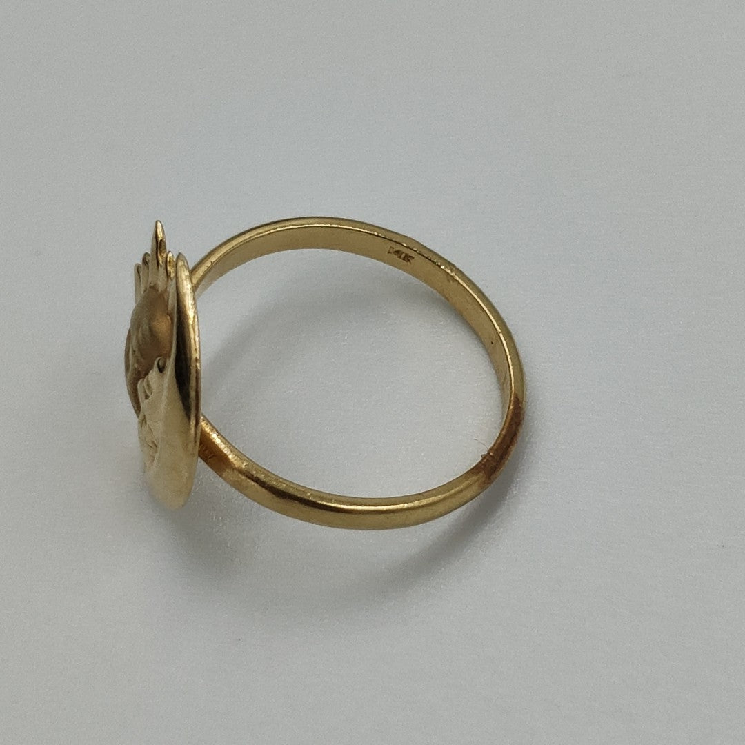 ANILLITO ORO 14 K 2.6 GRMS (SEMINUEVO)