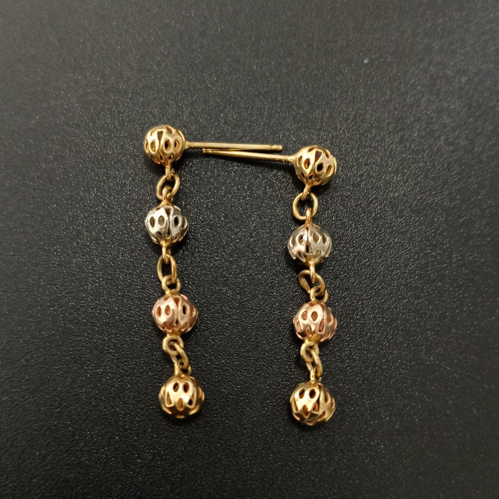ARETES PAR ORO 14 K 2.5 GRMS (SEMINUEVO)
