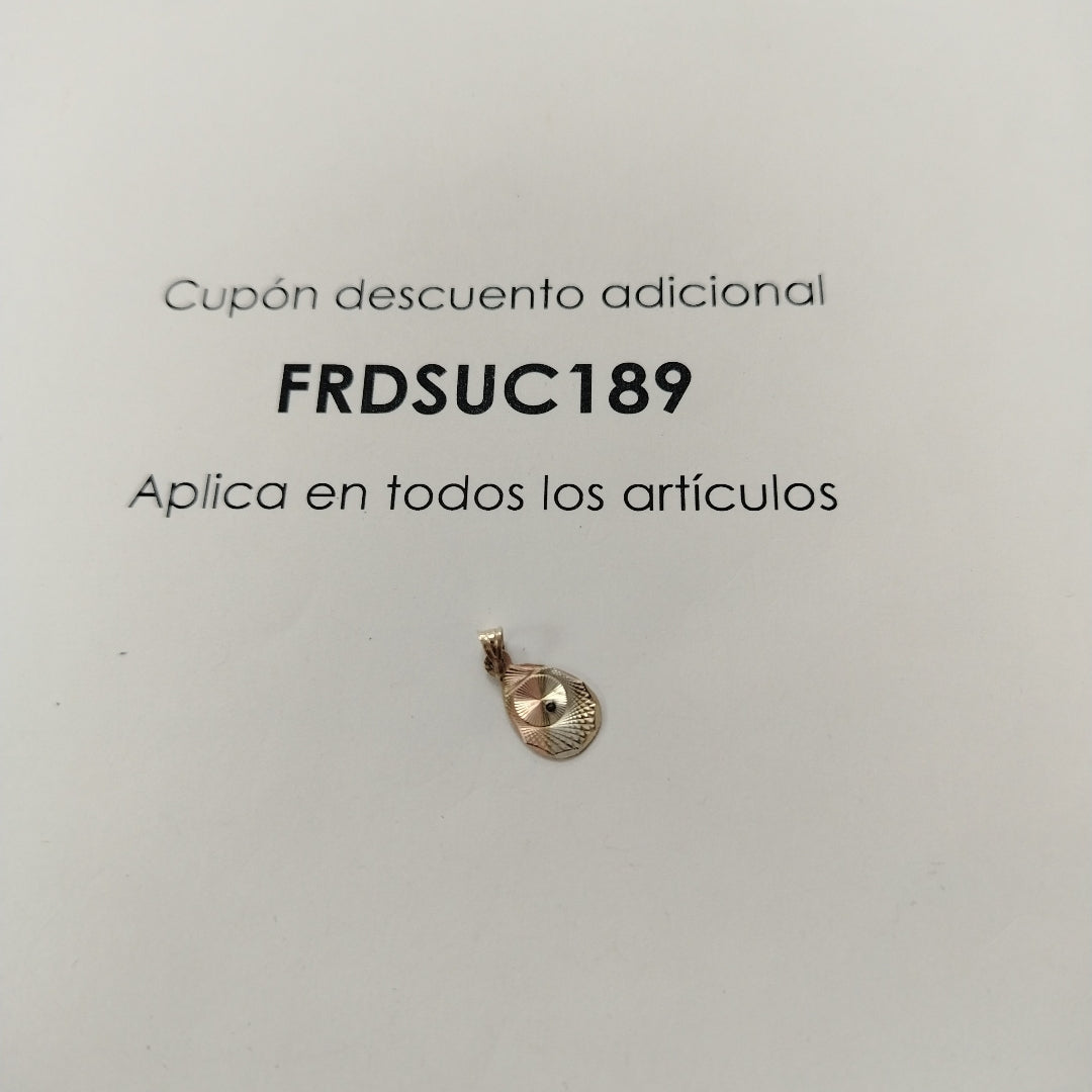 DIJE ORO 10 K 0.6 GRMS (SEMINUEVO)