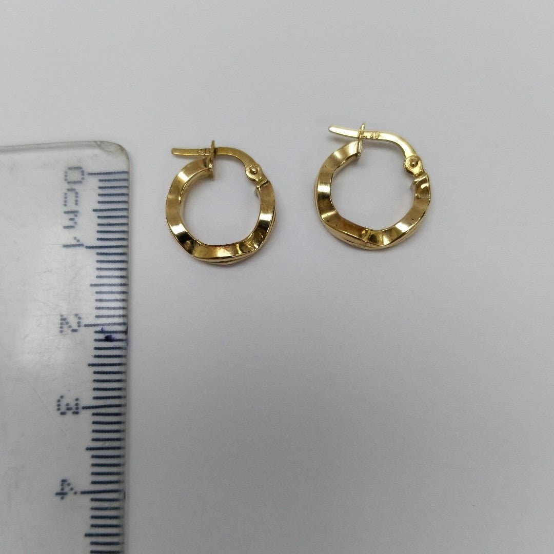 ARRACADAS PAR ORO 10 K 1 GRMS (SEMINUEVO)