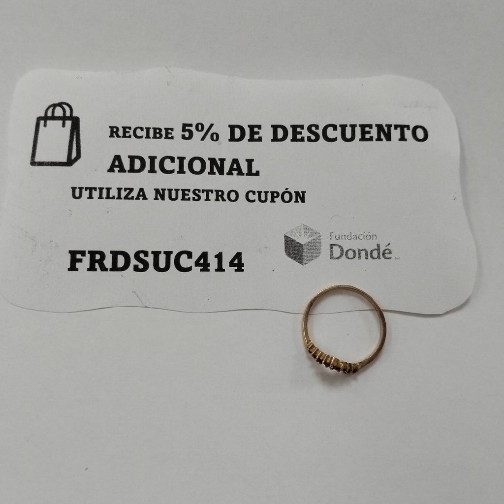 ANILLITO ORO 10 K 1,40 GRMS (SEMINUEVO)