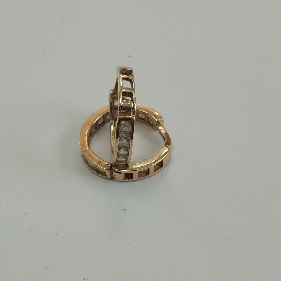 ARETES PAR ORO 10 K 2.3 GRMS (SEMINUEVO)