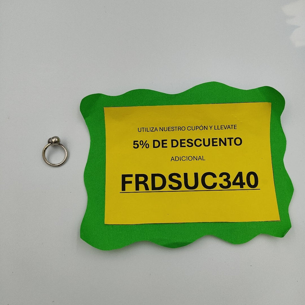 ANILLITO PLATA 5,30 GRMS (SEMINUEVO)