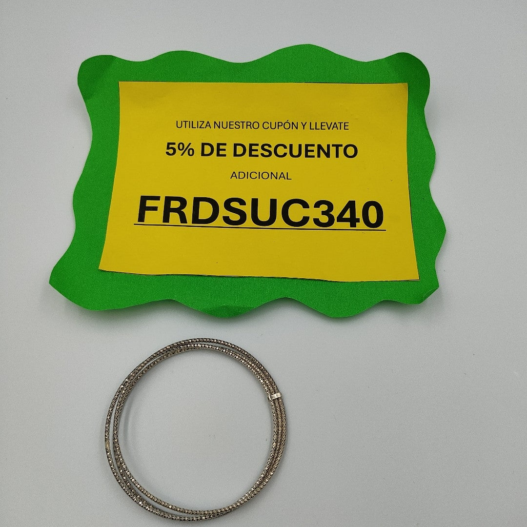 PULSERA RIGIDA PLATA 9,80 GRMS (SEMINUEVO)