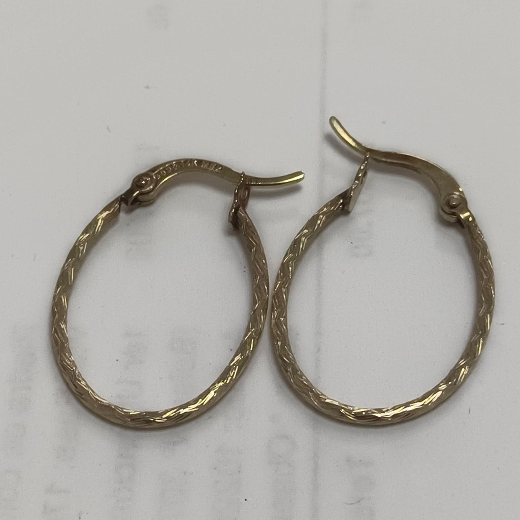 ARETES PAR ORO 14 K 1,20 GRMS (SEMINUEVO)