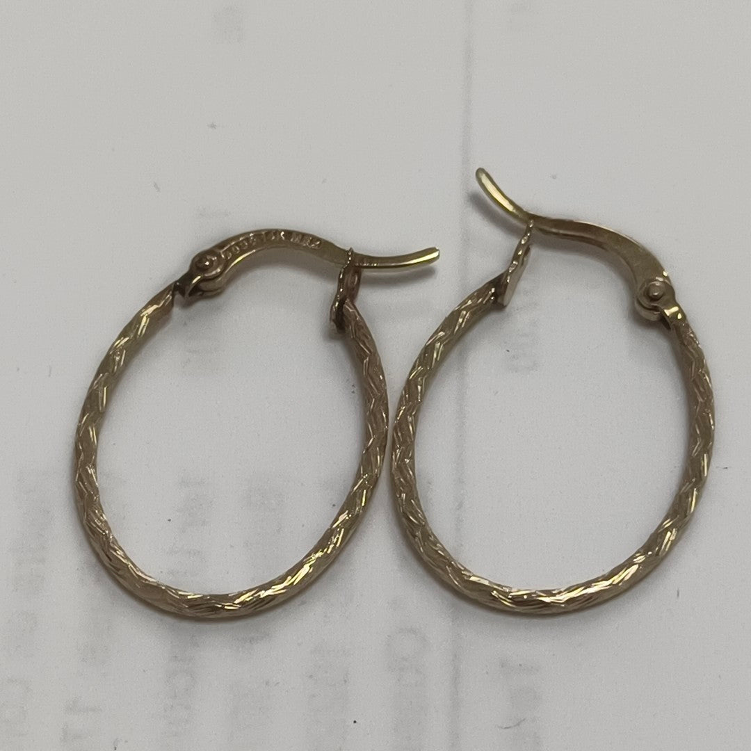 ARETES PAR ORO 14 K 1,20 GRMS (SEMINUEVO)