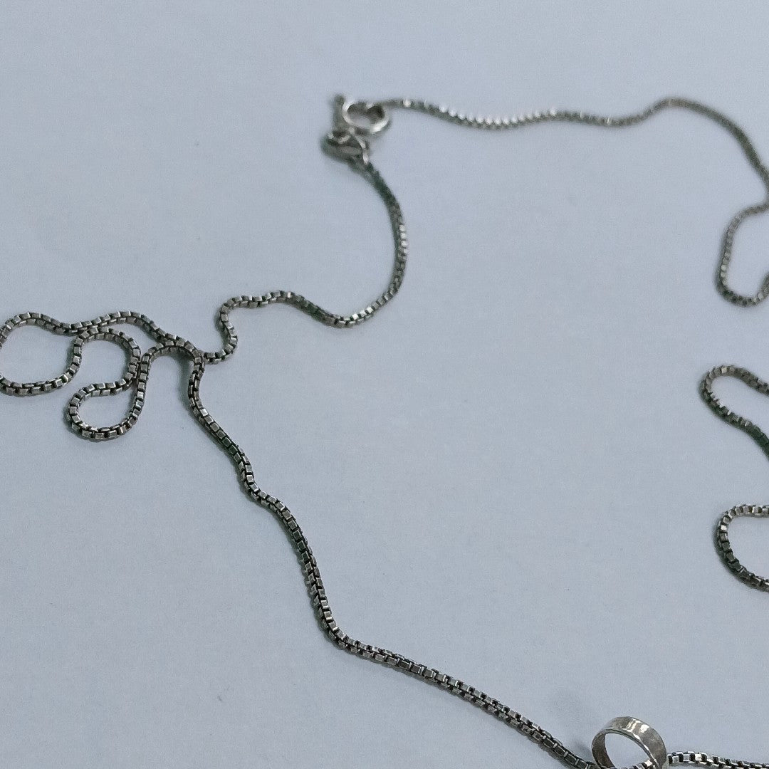 CADENA, DIJE PLATA 3.9 GRMS (SEMINUEVO)