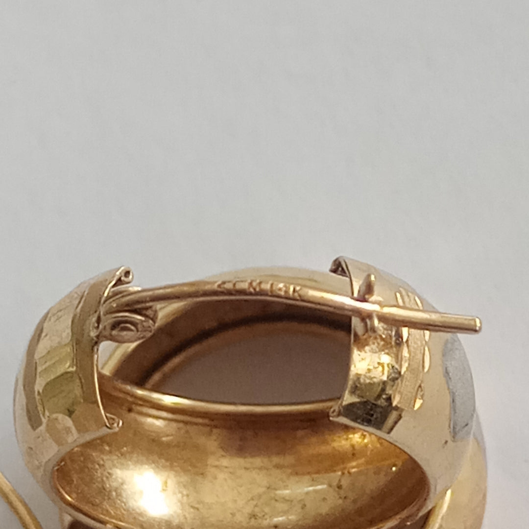 ARRACADAS PAR ORO 14 K 2,10 GRMS (SEMINUEVO)