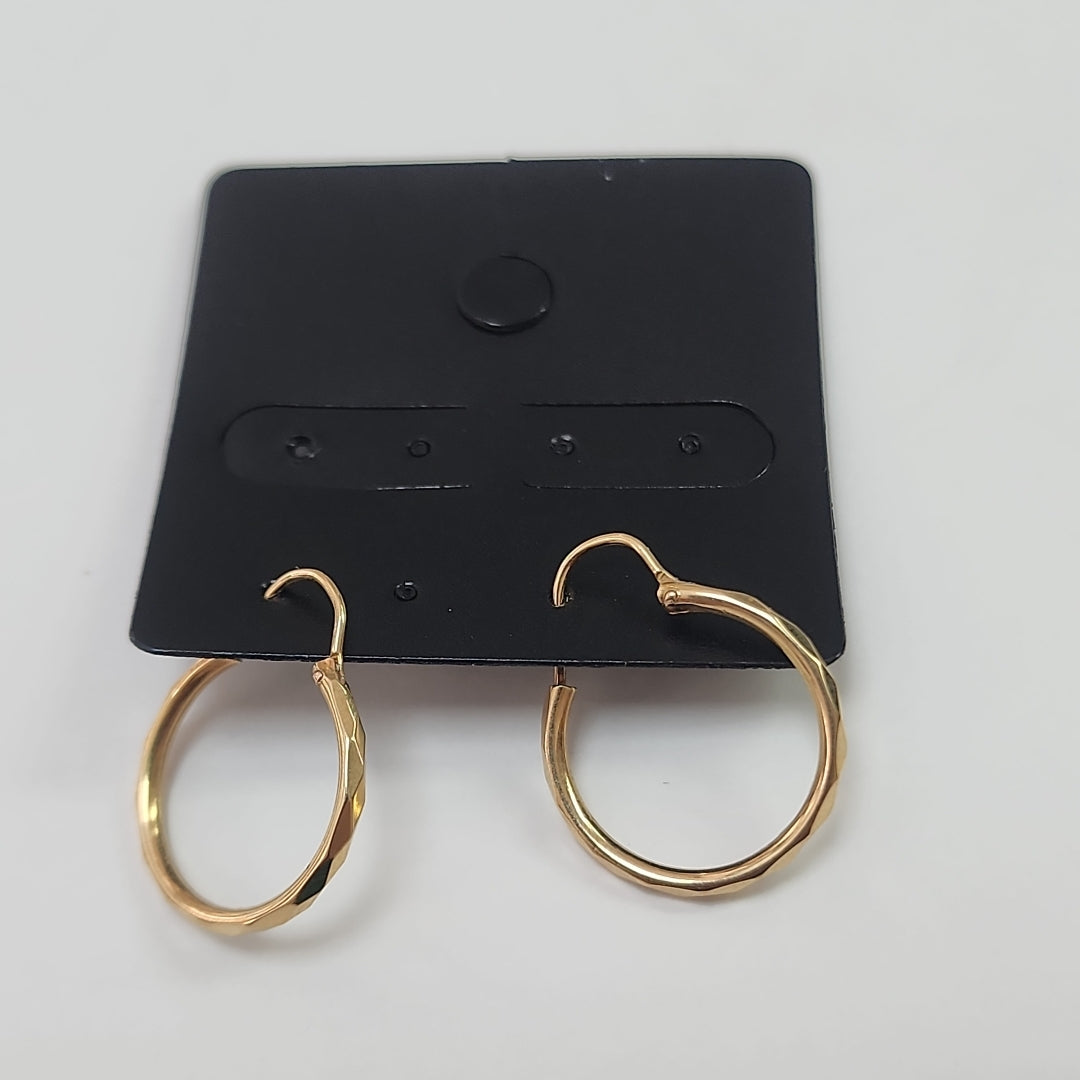 ARRACADAS PAR ORO 14 K 1.3 GRMS (SEMINUEVO)