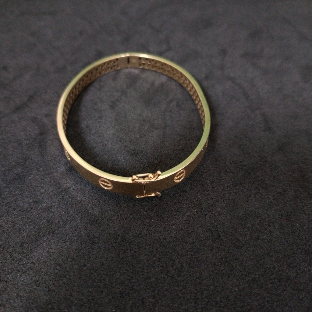 PULSERA RIGIDA ORO 10 K 6,90 GRMS (SEMINUEVO)