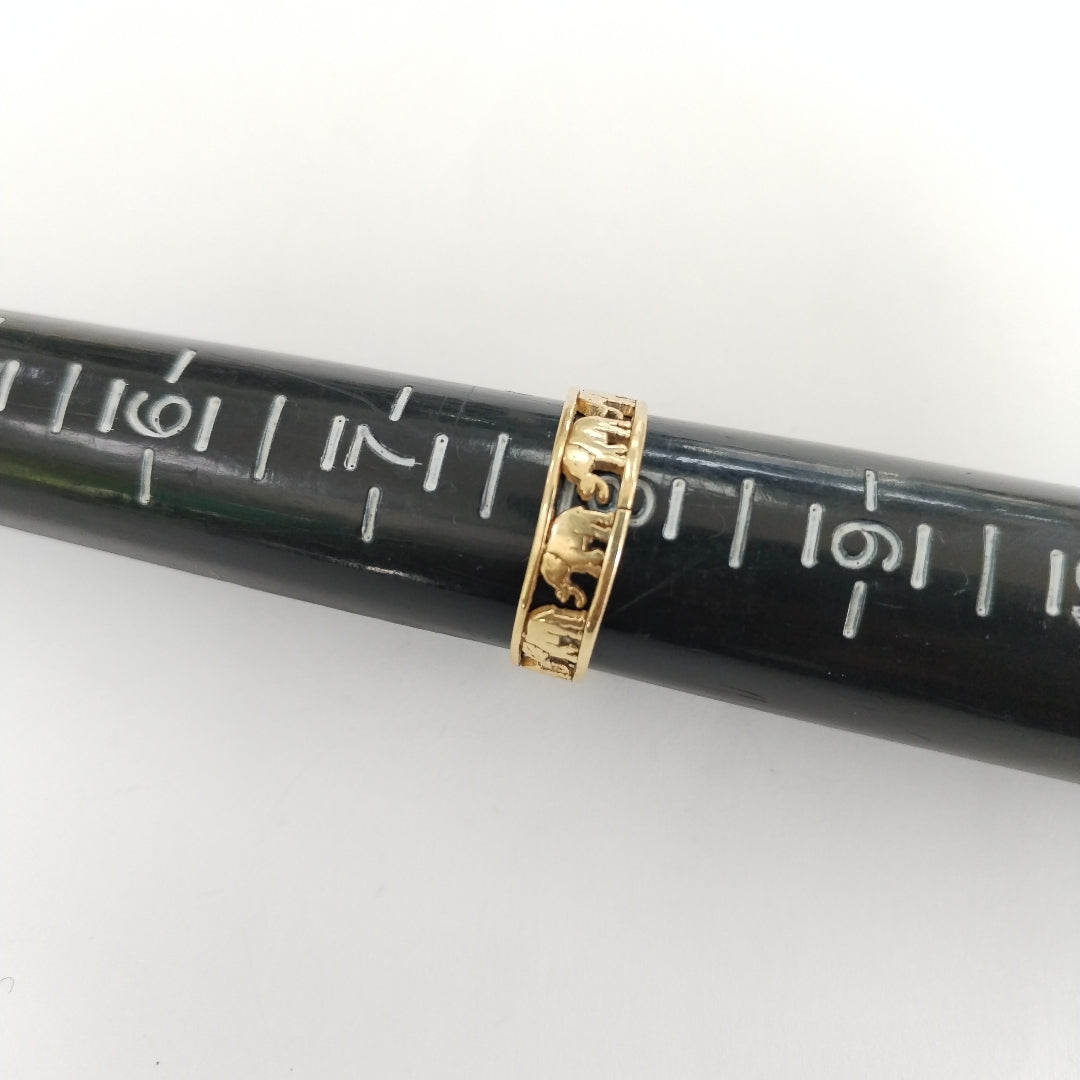 ARGOLLA DE LA SUERTE ORO 14 K 2,30 GRMS (SEMINUEVO)