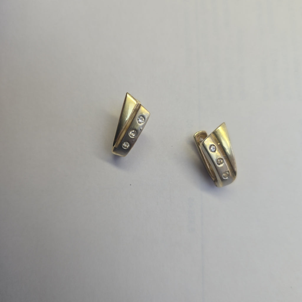 ARETES PAR ORO 10 K 4,80 GRMS (SEMINUEVO)