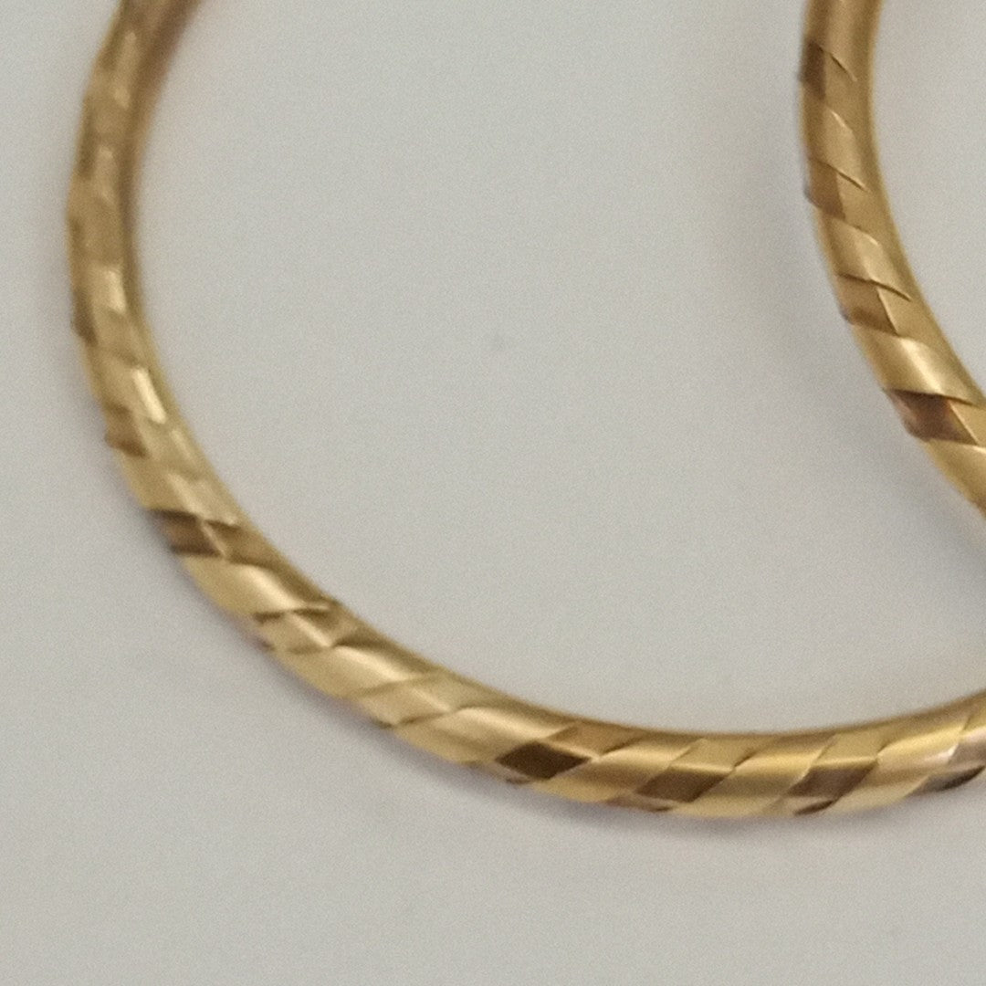 ARRACADAS PAR ORO 10 K 4,90 GRMS (SEMINUEVO)
