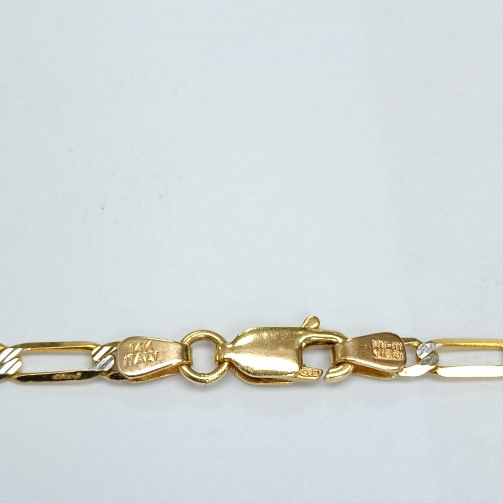 CADENA ORO, RODIADO 14 K 7.7 GRMS (SEMINUEVO)