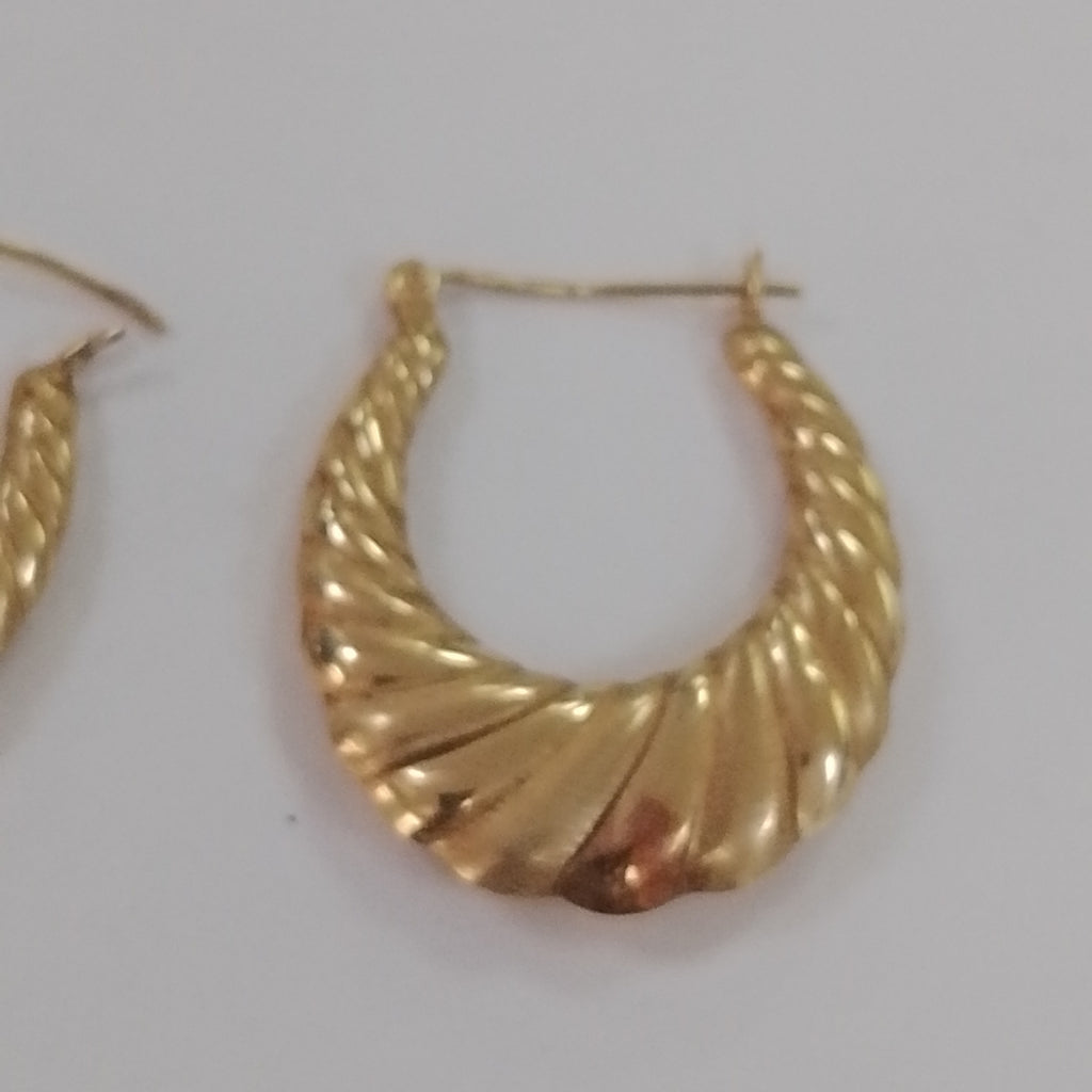 ARRACADAS PAR ORO 14 K 2,30 GRMS (SEMINUEVO)
