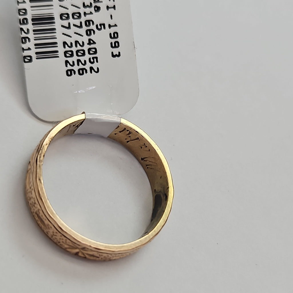 ARGOLLA ORO 10 K 2.8 GRMS (SEMINUEVO)