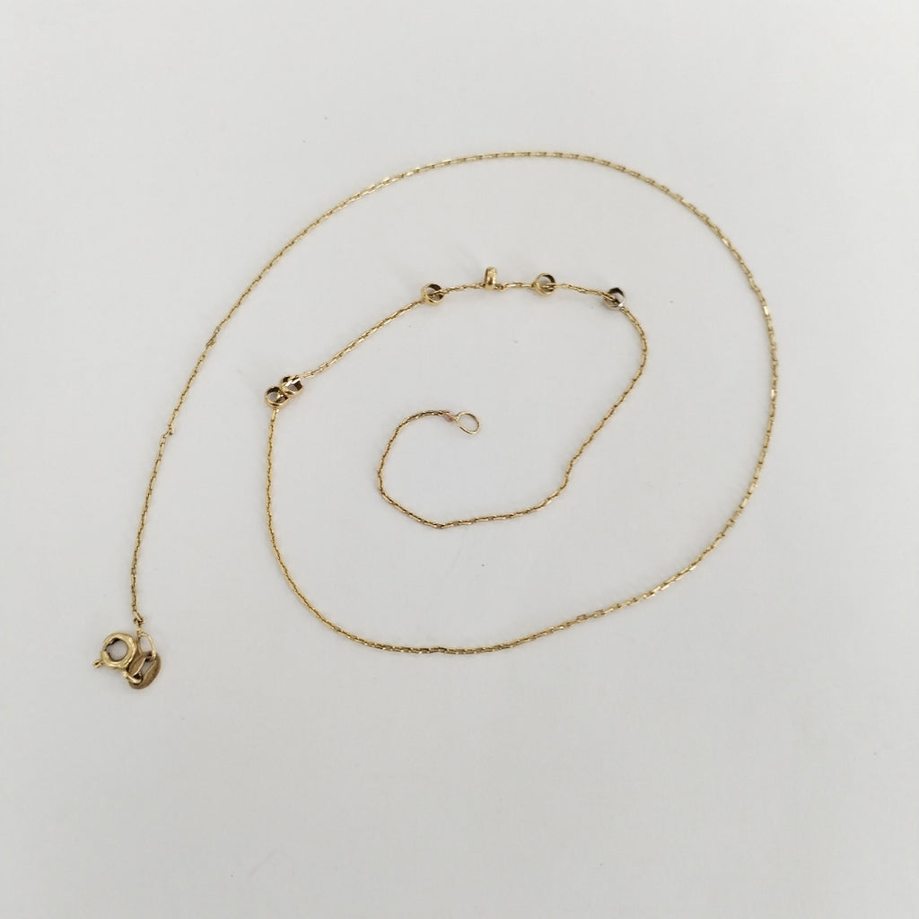 GARGANTILLA ORO 14 K 2,20 GRMS (SEMINUEVO)