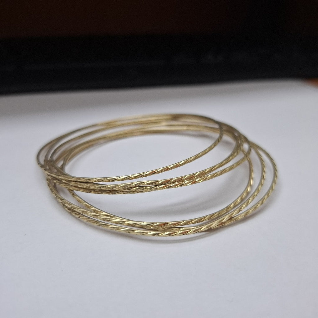 SEMANARIO DE ARGOLLAS ORO 14 K 15.4 GRMS (SEMINUEVO)