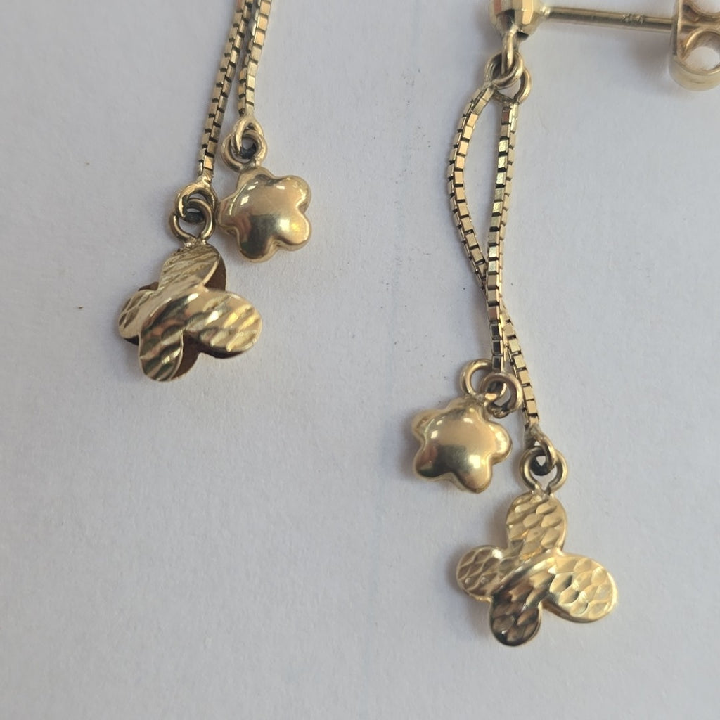 BROQUELES PAR ORO 10 K 1,50 GRMS (SEMINUEVO)