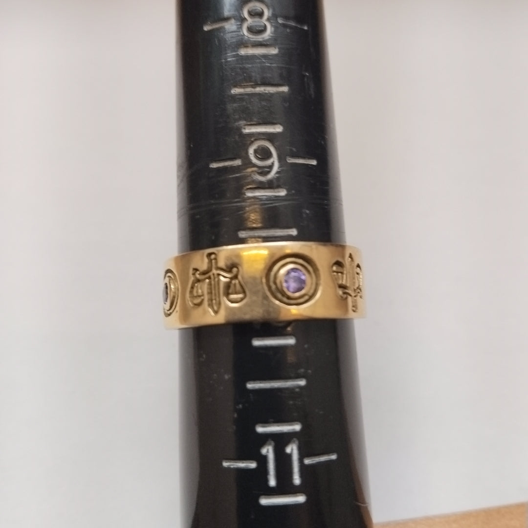 ANILLITO ORO 14 K 9.2 GRMS (SEMINUEVO)